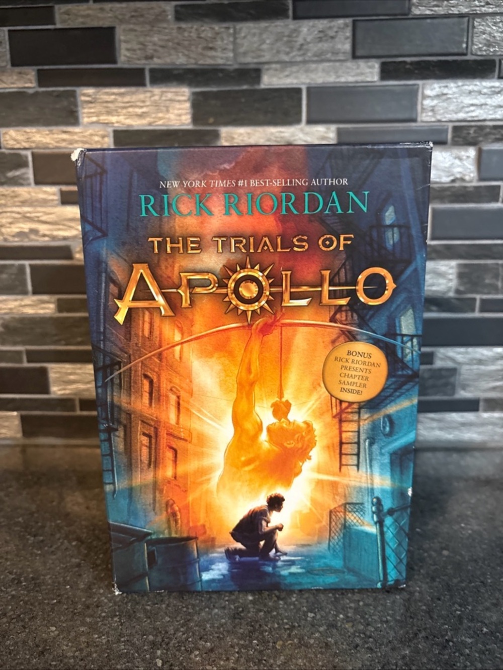 Disney Rick Riordan The Trials of Apollo Book 3 Book Set